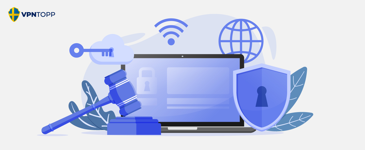 Ar det lagligt med VPN banner